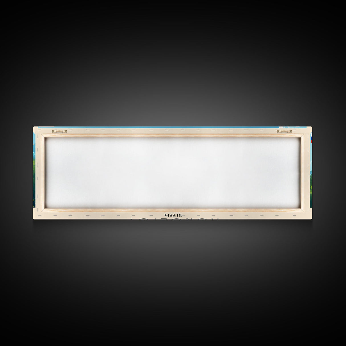 Korolyov Russia Wall Art, Panoramic Travel Poster, Panoramic Framed Canvas Print, City Wall Art, Wall Hanging Home Decor, Travel Art