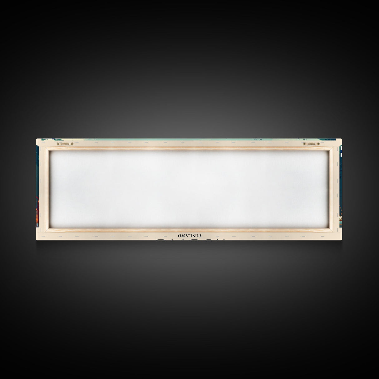 Kuopio Finland Wall Art, Panoramic Travel Poster, Panoramic Framed Canvas Print, City Wall Art, Wall Hanging Home Decor, Travel Art