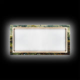 Haunted Cemetery Halloween Prop Framed Canvas Print | Spooky Season | Spooky Wall Art | Halloween Decor | Creepy Art Prints