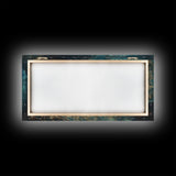 Haunted Railway, Spooky Wall Art, Framed Canvas Print, Unique Halloween Wall Art Gift Idea, Halloween Props