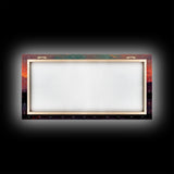 Mountain and Lake Sunset Wall Art Oil Painting On Canvas, Canvas Print, Ready to hang gallery wrapped nature framed canvas print, lake life