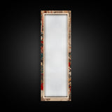 Samurai Warriors in Battle – Traditional Japanese Skinny Art with Historic Details – Framed Canvas Print