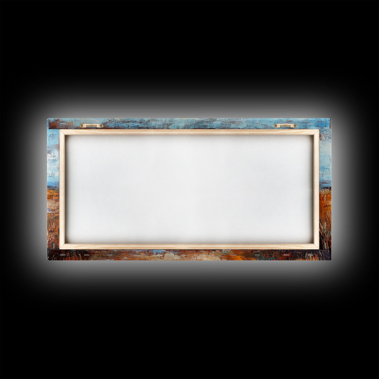 Rustic Wagon, Western Landscape, Farmhouse Art, Southwest Wall Art, Vintage Horse Art, Extra Wide Art, Horizontal Wall Art, Framed Canvas Print