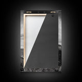 Ancient Horn, ozymandias art, rustic wall art, moody decor, nature landscape art, wabi sabi art, framed canvas print, farmhouse decor