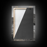 Rustic Metal Ring, Wabi Sabi Wall Art, Rustic Decor, Farmhouse Art, Minimalist Art, Weathered Metal Art, Canvas Print, Gift Idea