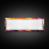 Cowboy Sunset, Pink Orange Wall Art, Coastal Cowgirl Wall Art, Canvas Print, Southwest Wall Art, Extra Wide Art, Western Decor