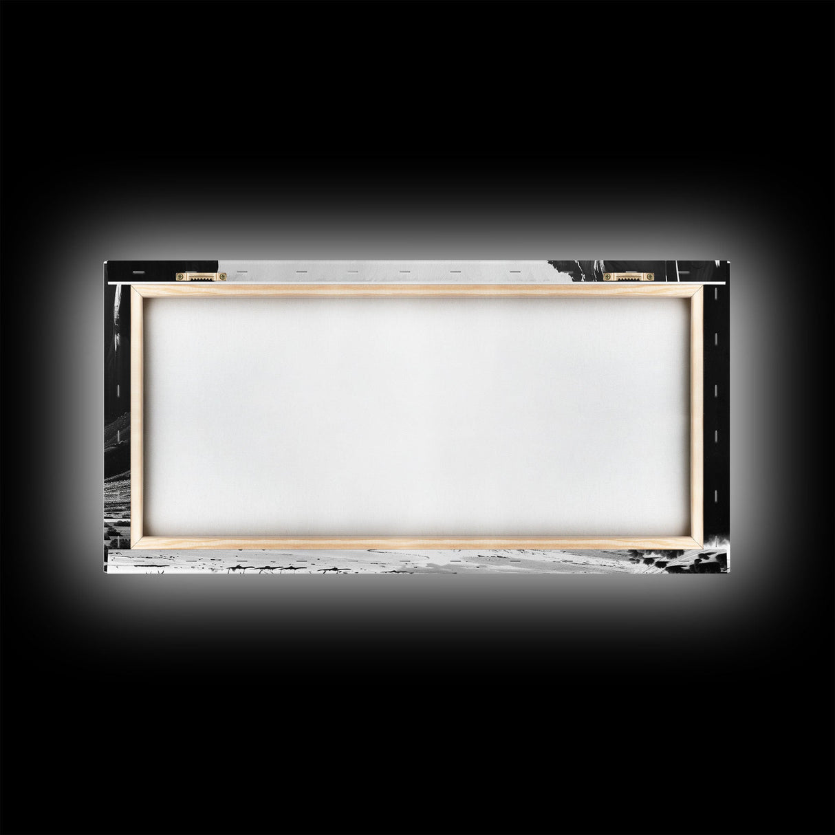 Framed Canvas Print of Cowboys Riding through Canyon, Western Wall Art for Living Room or Bedroom, Unique Home Decor