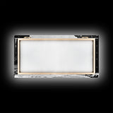 Framed Canvas Print of Cowboys Riding through Canyon, Western Wall Art for Living Room or Bedroom, Unique Home Decor