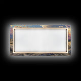 Cowgirl Galloping Across Desert Landscape, Vibrant Framed Canvas Print, Perfect for Living Room Art, Western Bedroom Decor, Desert Wall Art