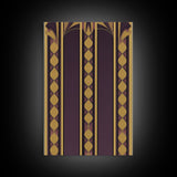 Art Deco Pattern Wall art, Framed Canvas Print, Art Deco, Canvas Wall art, Purple & gold art, Canvas wall art, Abstract art, Geometric art