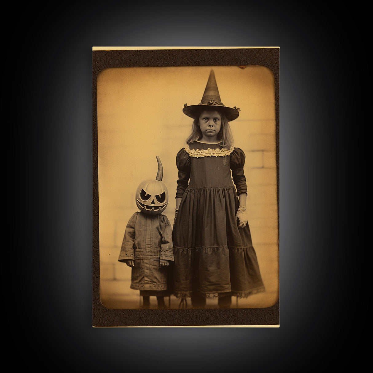 Creepy Wall Art, Spooky Art, Dark Wall Art, Moody Wall Art, Horror Art, Canvas Print, Wall Art, Vertical Print, Home Decor, Wall Decor
