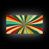 Modern Abstract Mid-Century Wall Art Original Design, Giclee Canvas Print Modern Home Decor, Retro Art