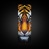 Fierce Tiger Face Framed Canvas Print, Bold Animal Wall Art, Wildlife Decor Above Couch Art, Statement Piece Christmas