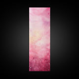 Light Pink Abstract Starry Night Framed Canvas Print Whimsical Bedroom Art Moody Wall Art Vertical Living Room Decor Gift Idea