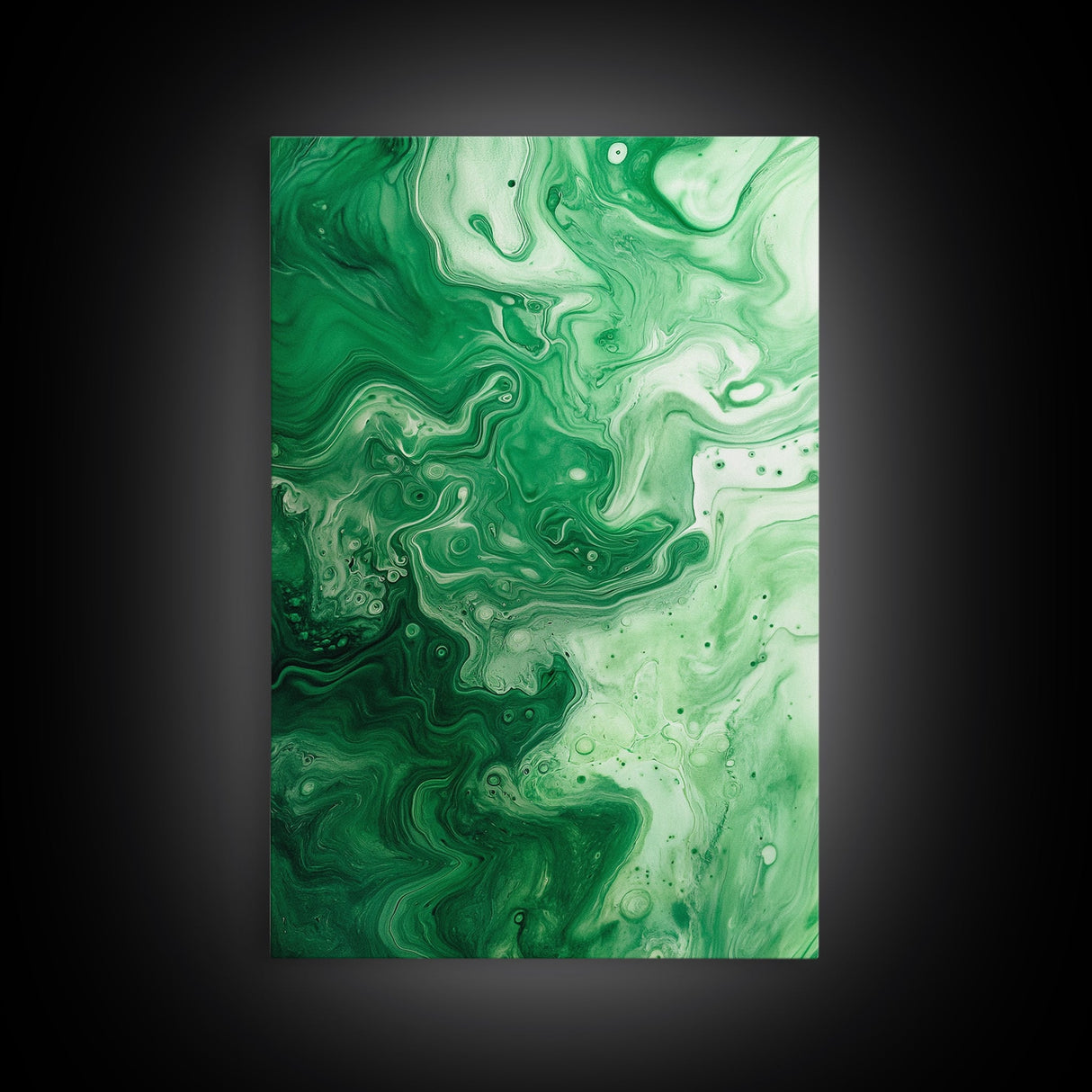 Abstract Sage Green Canvas Print, Modern Wall Art, Minimalist Home Decor, Wabi Sabi Wall Art, Farmhouse Living Room Decor