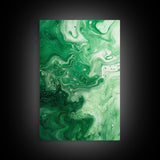 Abstract Sage Green Canvas Print, Modern Wall Art, Minimalist Home Decor, Wabi Sabi Wall Art, Farmhouse Living Room Decor