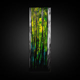 Abstract Forest, Green Nature, Textured Painting, Boho Wall Art, Canvas Print, Modern Home Decor, Living Room Art, Earthy Tones