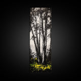 Black and White Tree Art, Forest Wall Decor, Nature Artwork, Minimalist Landscape, Rustic Home Decor, Office Art, Framed Canvas Print