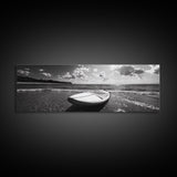 Paddle Board, Ocean Adventure, Summer Surf, Sparkling Sea, Canvas Print, Coastal Living Room Wall Art, Beach House Photography