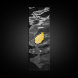 Yellow Leaf, Floating Leaf, Autumn Water Art, Nature Minimalism, Canvas Print, Zen Decor, Bathroom Wall Art, Fall Inspired Artwork