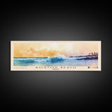 Boston Beach, Jamaica Watercolor Beach Print, Vacation Gift, Jamaica Wall Art, Beach Painting, Beach Decor, Beach Painting