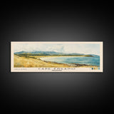 Cape Engano, Philippines Watercolor Beach Print, Vacation Gift, Philippines Wall Art, Beach Painting, Beach Decor, Beach Painting