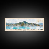 Carriacou Island, Grenada Watercolor Beach Print, Vacation Gift, Grenada Wall Art, Beach Painting, Beach Decor, Beach Painting