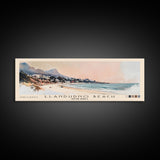 Llandudno Beach, South Africa Watercolor Print, Vacation Gift, South Africa Wall Art, Beach Painting, Beach Decor, Large Wall Art, Wood Frame Art