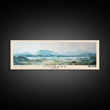 Sumbawa, Indonesia Watercolor Beach Print, Vacation Gift, Indonesia Wall Art, Beach Painting, Beach Decor, Beach Painting