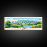 Chita Russia Travel Print Wall Art, Panoramic City Art, Travel Art, Wall Decor, Vacation Gift, Framed Canvas Print Or Metal Art