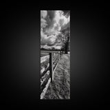 Desert Landscape Art, Canvas Print, Moody Southwest Wall Art, Joshua Tree Art, Extra Wide Art, Above Sofa Art, Rustic Home Decor