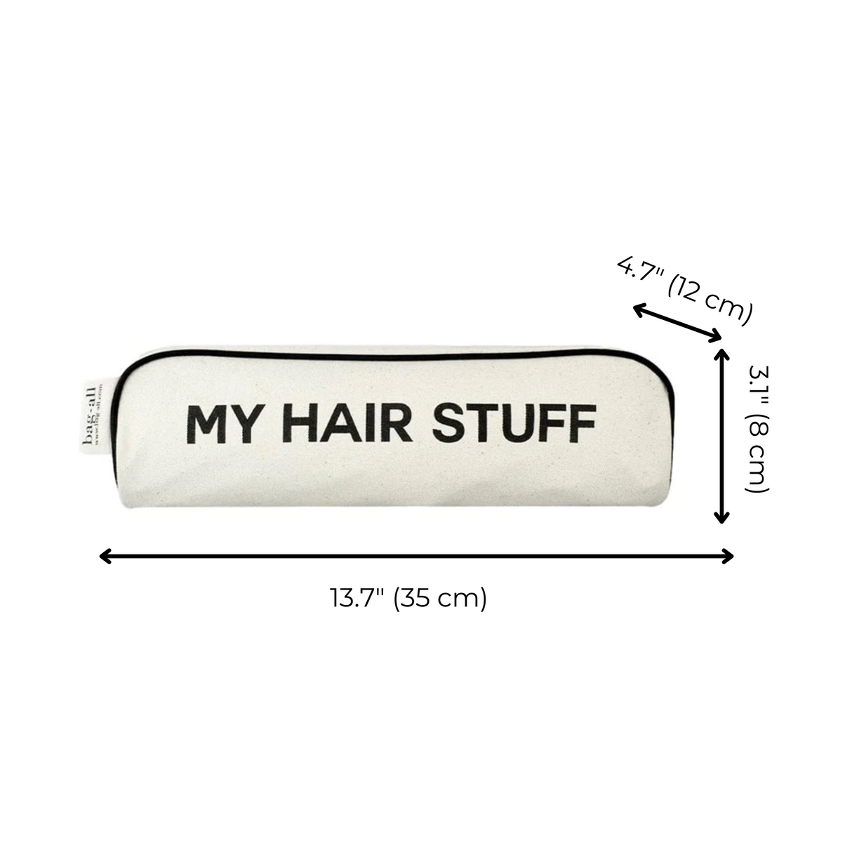 Hair Stuff Travel Case – Cream