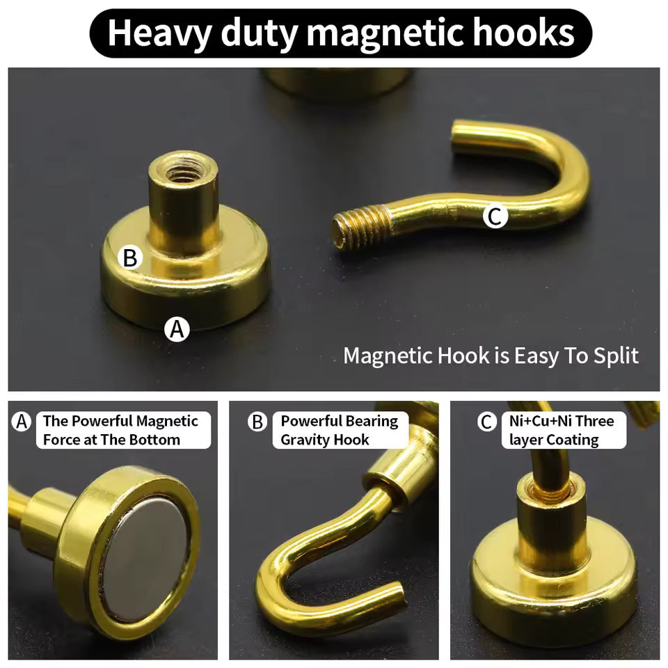 Cruise Ship Strong Magnetic Hooks For Door & Cabin Decorating