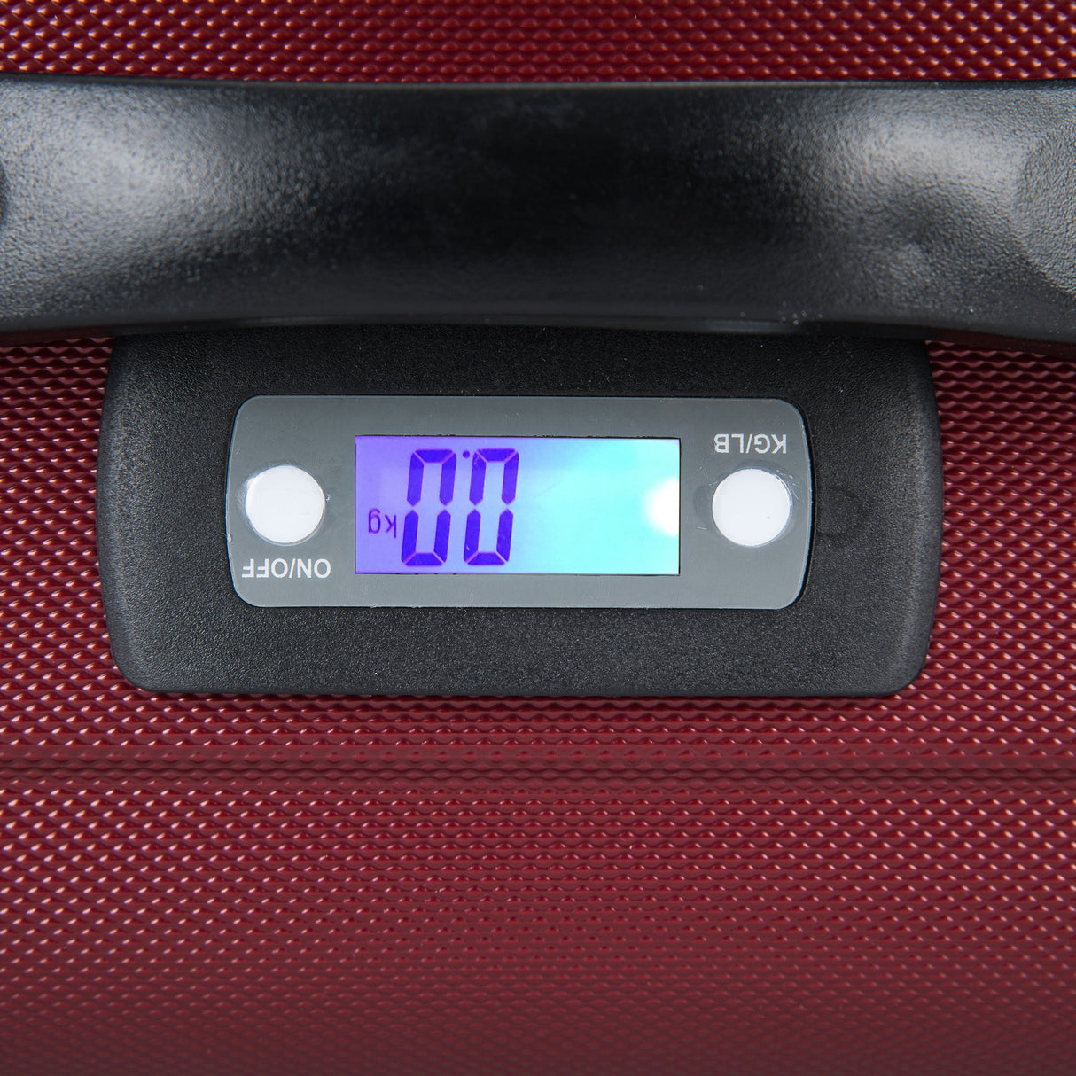 INTELY 2 Piece Set 20''/28'' with Built-in Digital Weight Scale