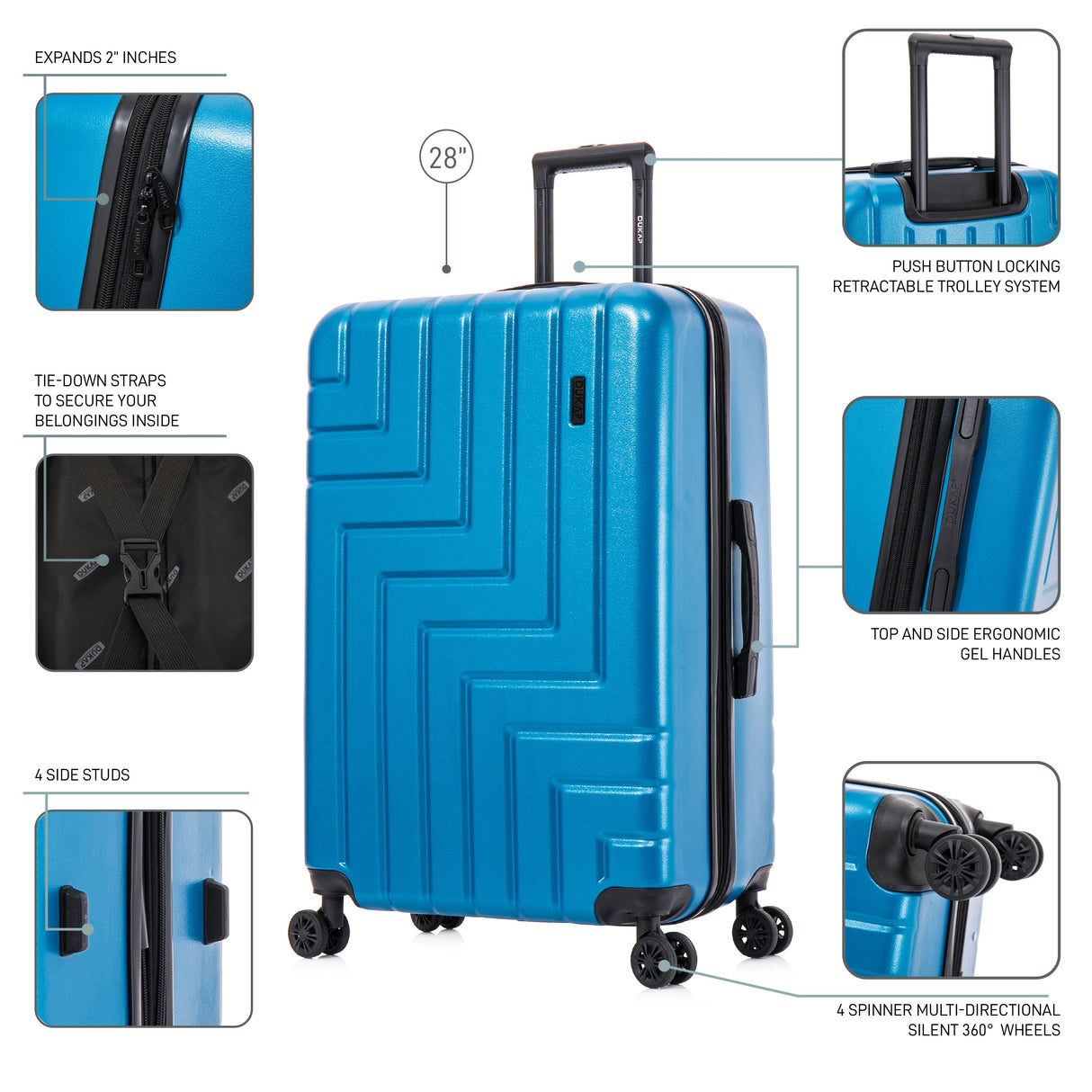 ZAHAV 3 Piece Set 20''/24''/28''