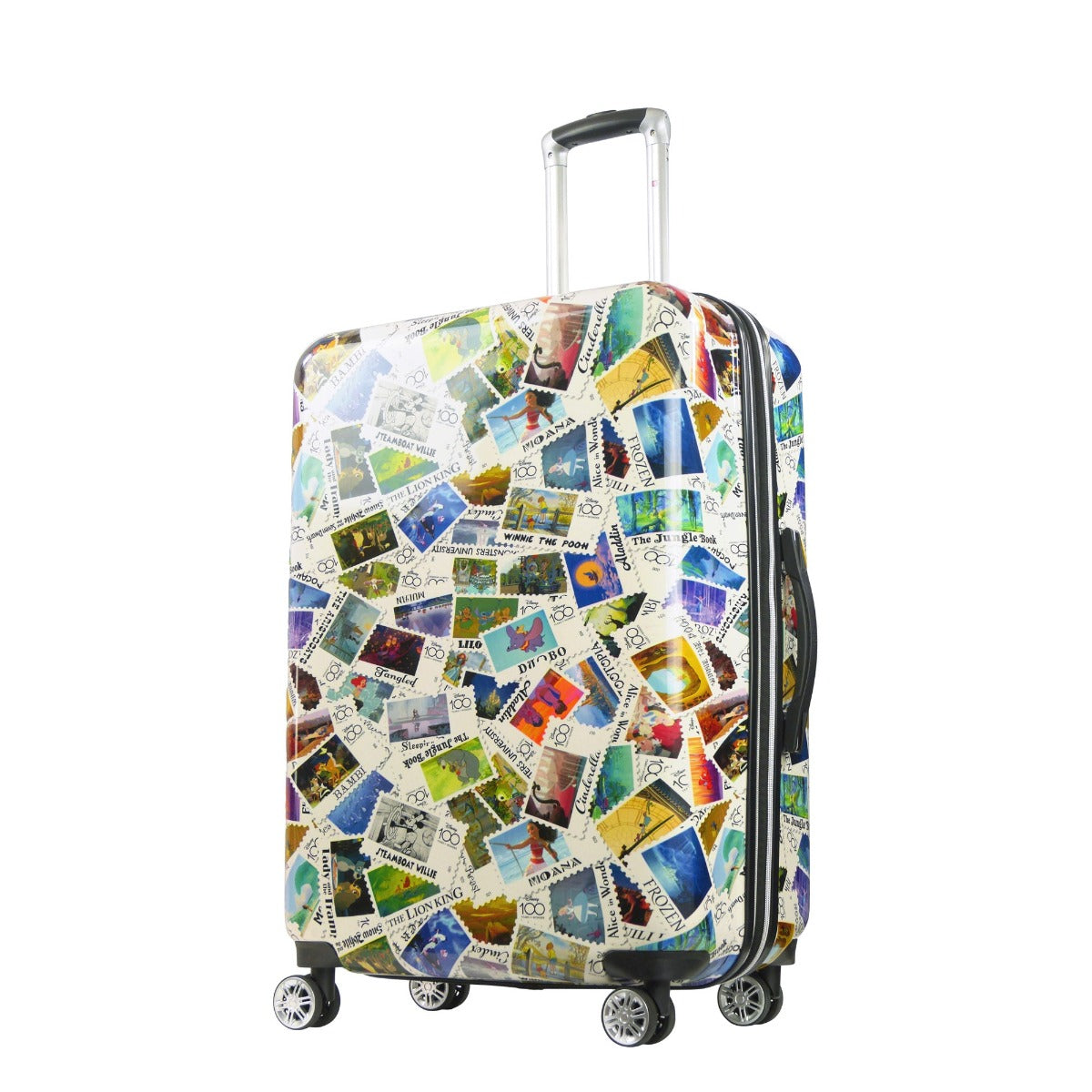 Disney 100 años de sellos ABS rígido Spinner 30" equipaje