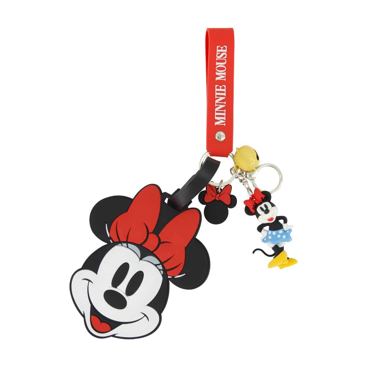 Disney Minnie Mouse Luggage Tag & Lanyard Set