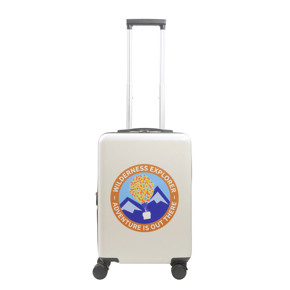 Disney Up 22.5" White Carry-On Suitcase Luggage