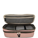 Double Hair Tools Travel Case, Pink/Blush