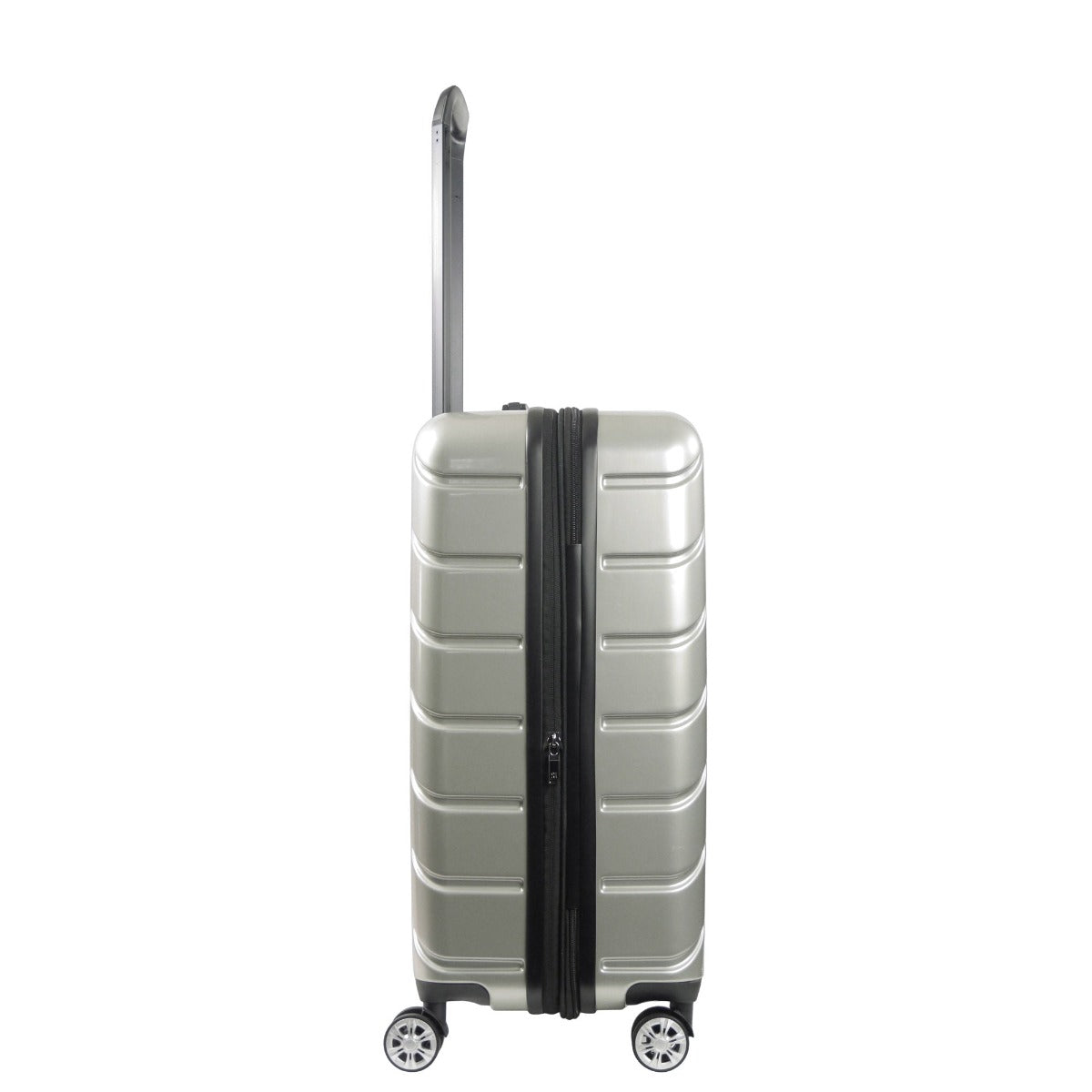 Equipaje giratorio rígido extensible Ful Velocity de 27 pulgadas, plateado