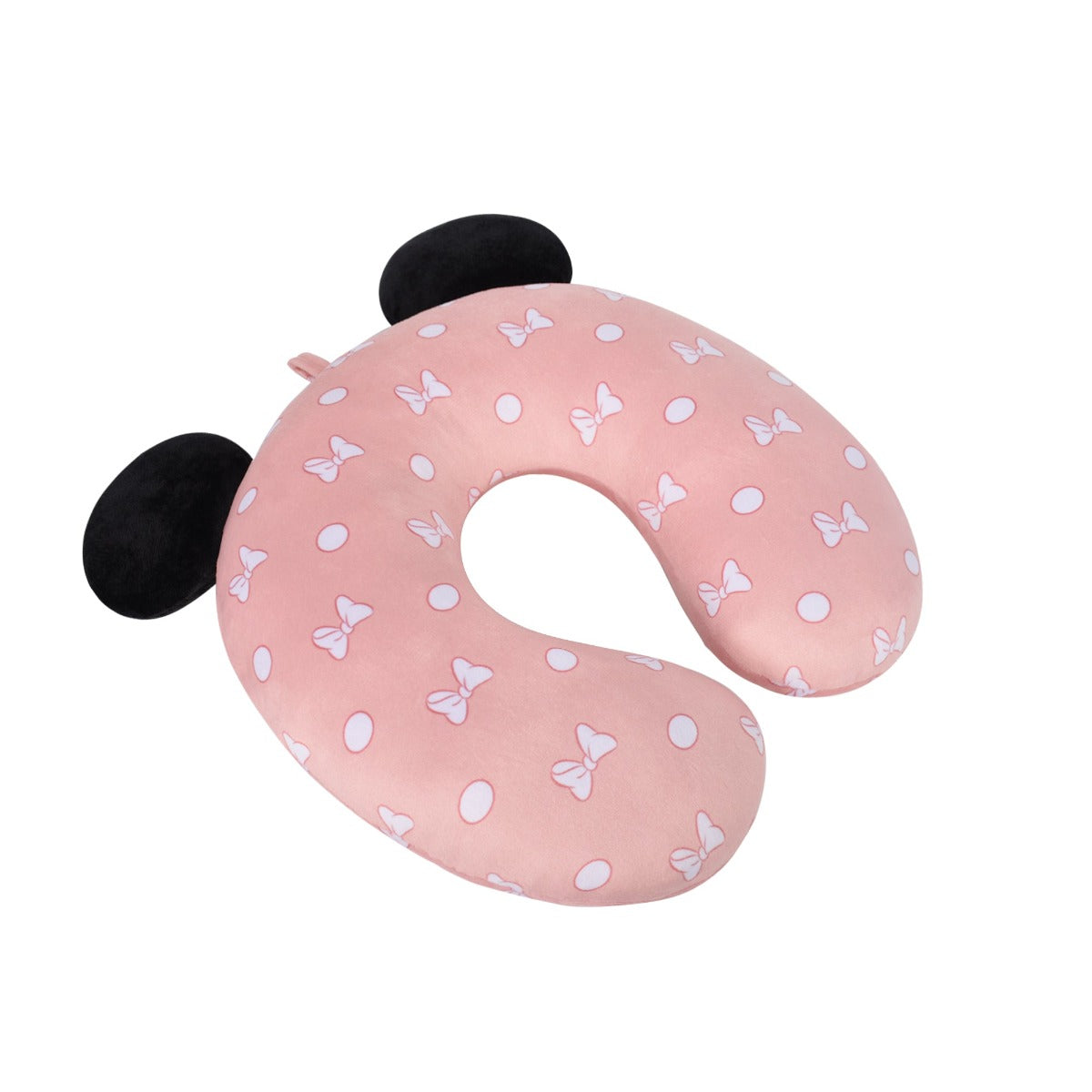 Almohada de viaje para el cuello con lazo y lunares de Minnie Mouse de Disney