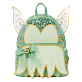 Disney Loungefly Tinker Bell Sequin Holiday Mini Backpack