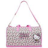 Ful Sanrio Hello Kitty Pink & White Weekender Duffel Bag