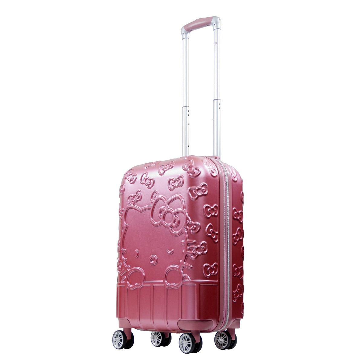 Hello Kitty Portrait & Bows 22.5" Carry-on Luggage Spinner Suitcase