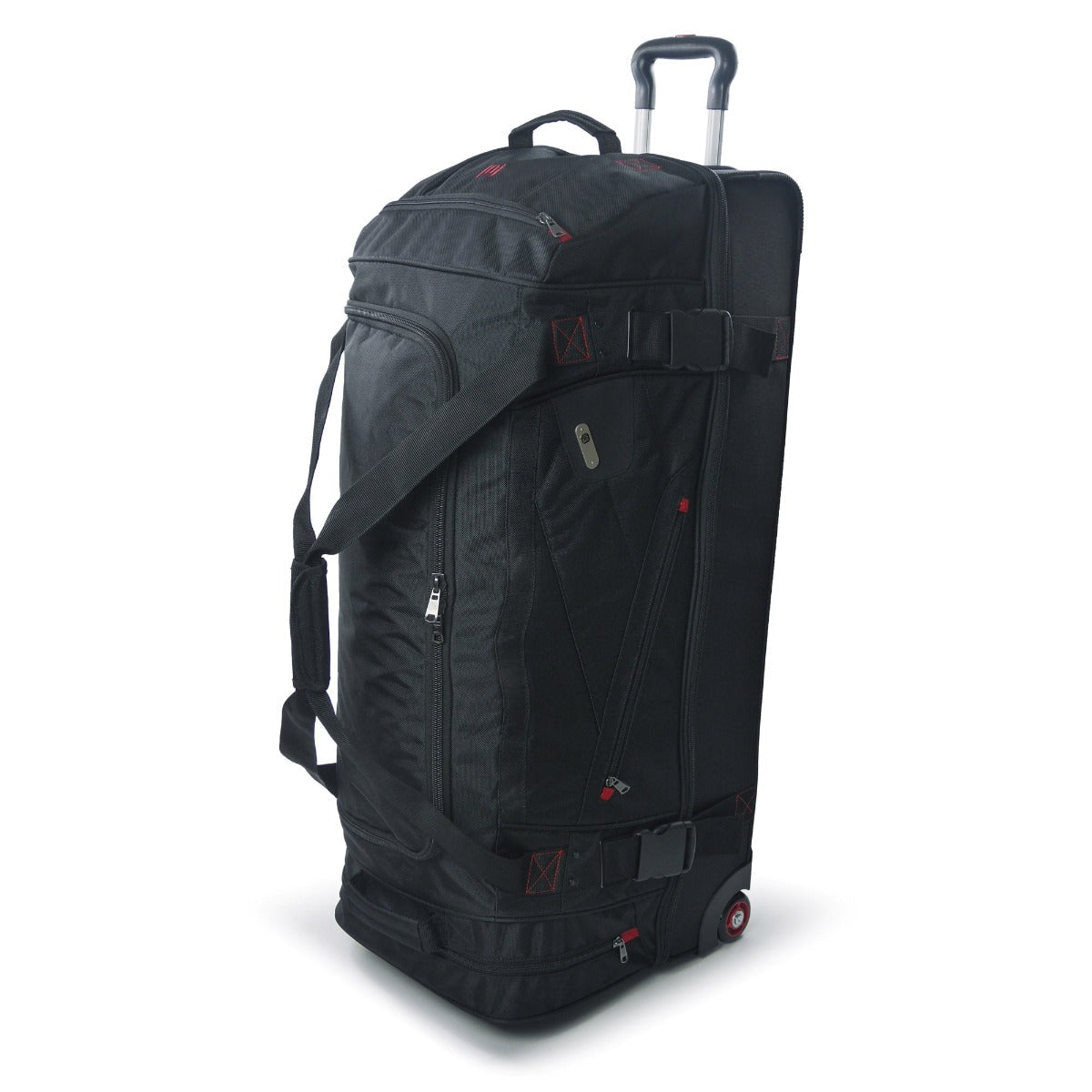 Bolsa de lona negra con ruedas Tour Manager FŪL de 36"