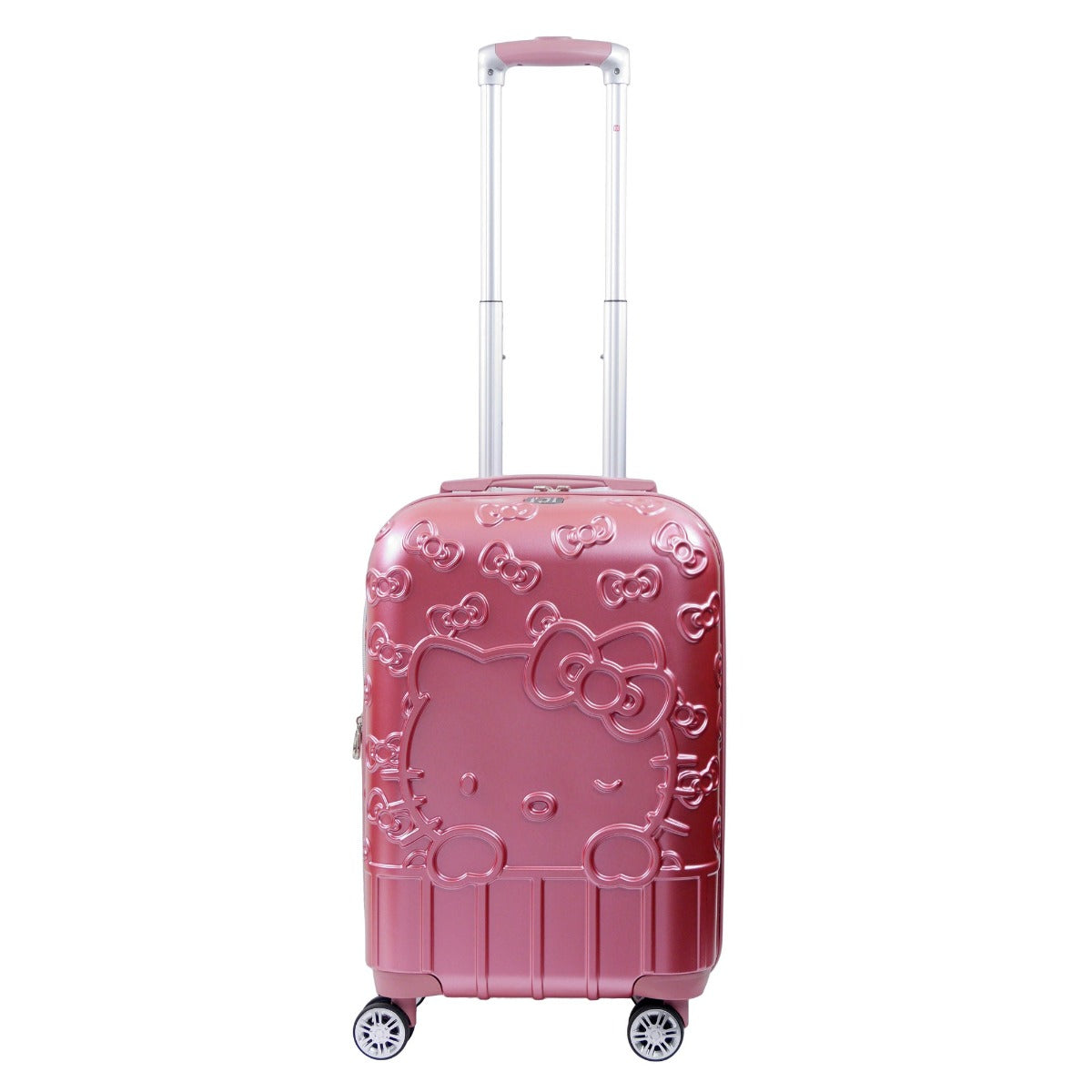 Hello Kitty Portrait & Bows 22.5" Carry-on Luggage Spinner Suitcase