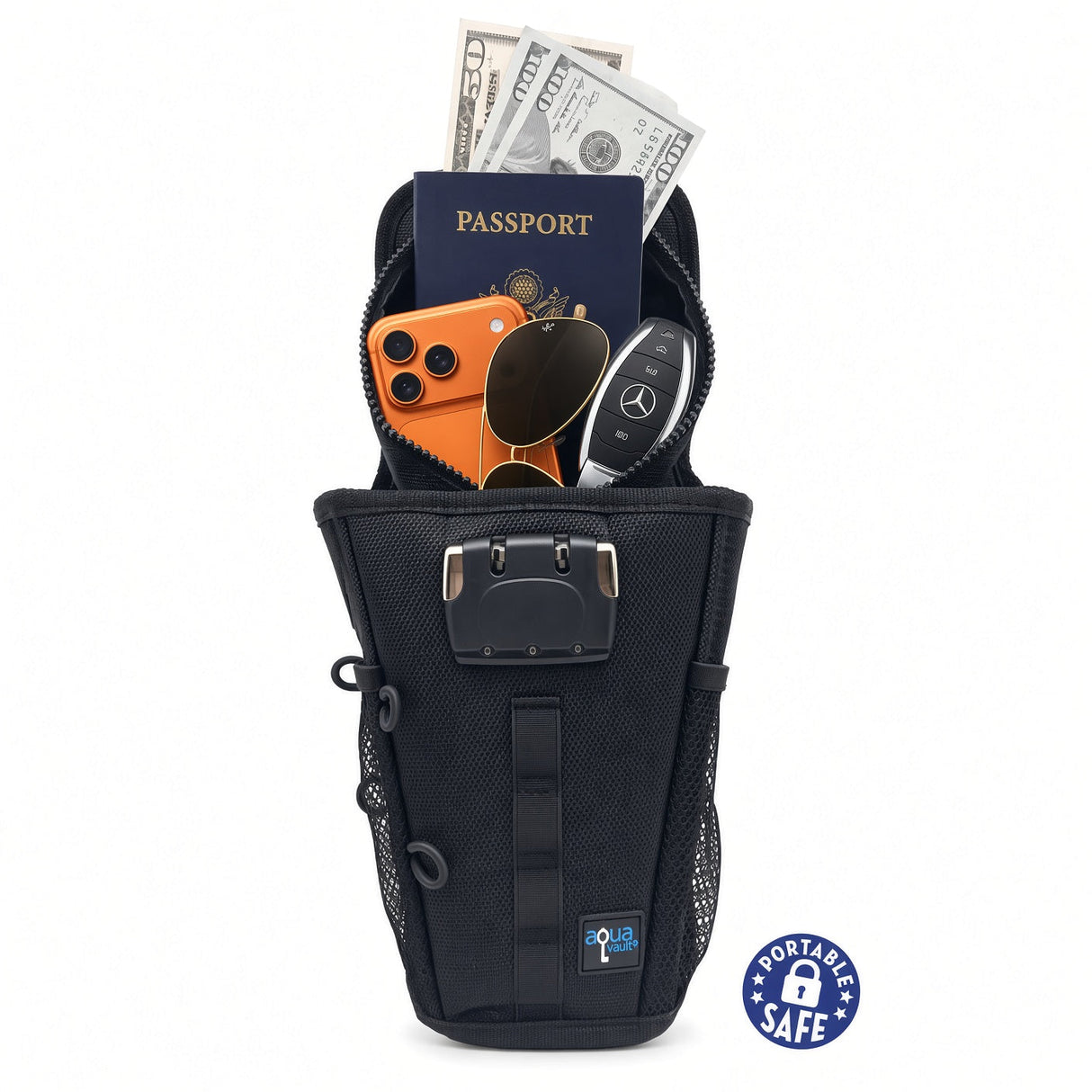 FlexSafe: Anti-Theft Portable & Packable Travel Safe
