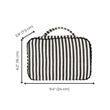 Folding/Hanging Toiletry Case – Striped