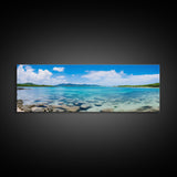 The Beaches of Ishigaki, Okinawa Art, Sunset Photography Beach House Decor, Lake House Art, Framed Canvas Print, Landscape Photography