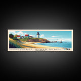 Coast Guard Beach, Massachusetts Panoramic Print, Vacation Gift, Massachusetts Wall Art, Vacation Wall Art, Vacatation Memories, Beach Decor, Beach Or Lakehouse Art
